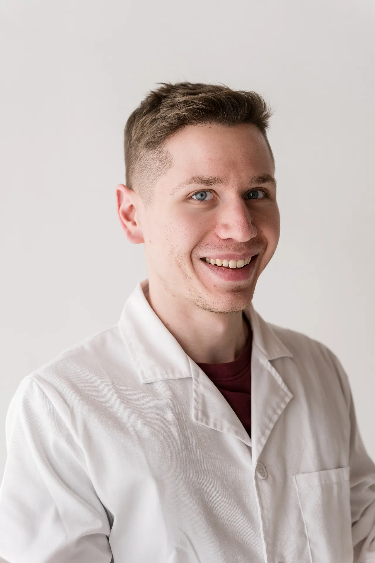 Samuele Zei al lavoro, fotografia business per sito web e social
